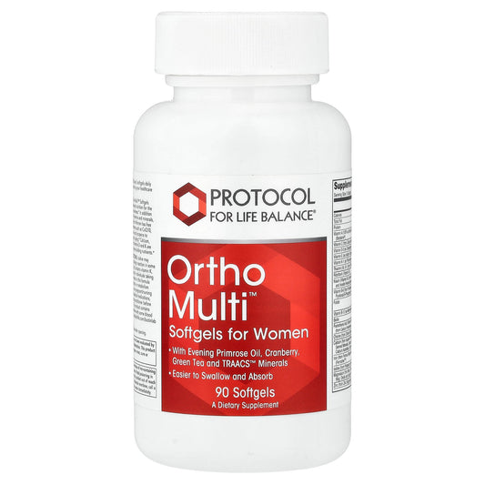Protocol for Life Balance, Ortho Multi™, Softgels for Women, 90 Softgels