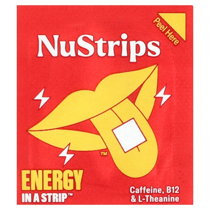 NuStrips, Energy In A Strip™, Cinnamon Vanilla, 30 Strips