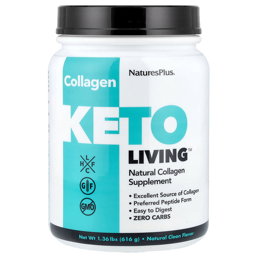 NaturesPlus, KetoLiving™, Natural Collagen, 1.36 lbs (616 g)