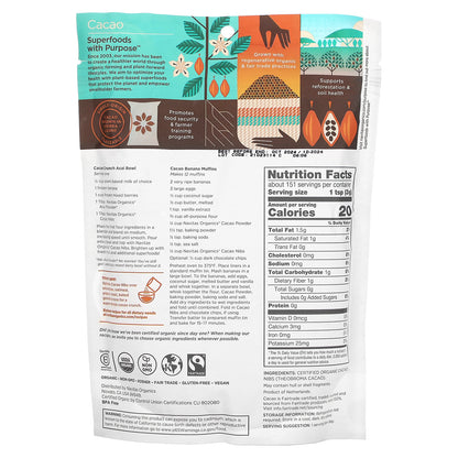 Navitas Organics, Organic Cacao Nibs, 16 oz (454 g)