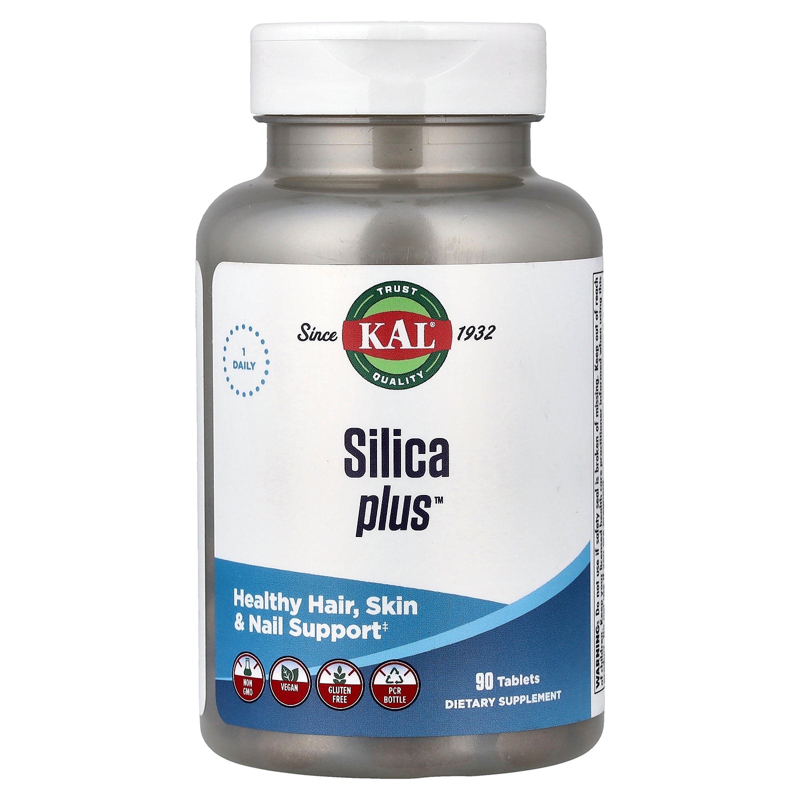 KAL, Silica Plus™, 90 Tablets