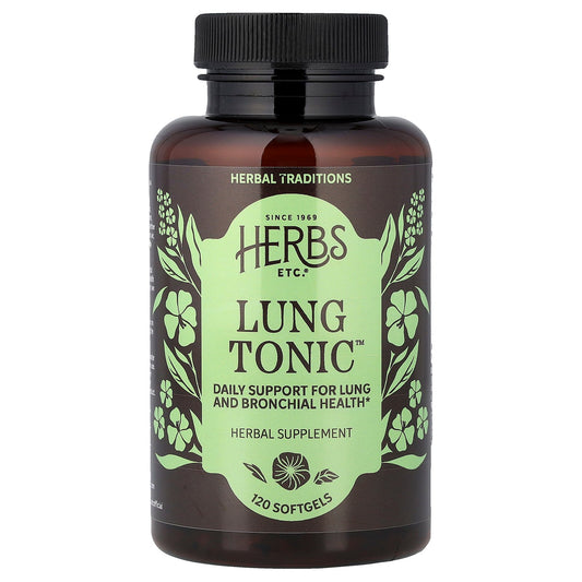 Herbs Etc., Lung Tonic™, 120 Softgels