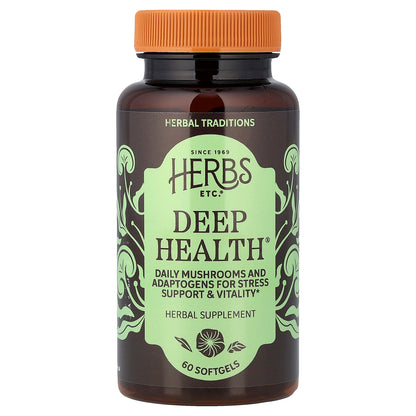 Herbs Etc., Deep Health®, 60 Softgels
