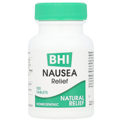 MediNatura, BHI, Nausea Relief Tablets , 100 Tablets