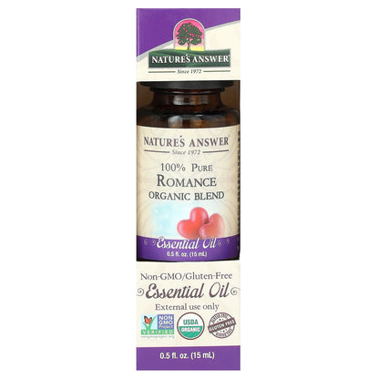 Nature's Answer, 100% Pure Organic Essential Oil, Romance, 0.5 fl oz (15 ml)