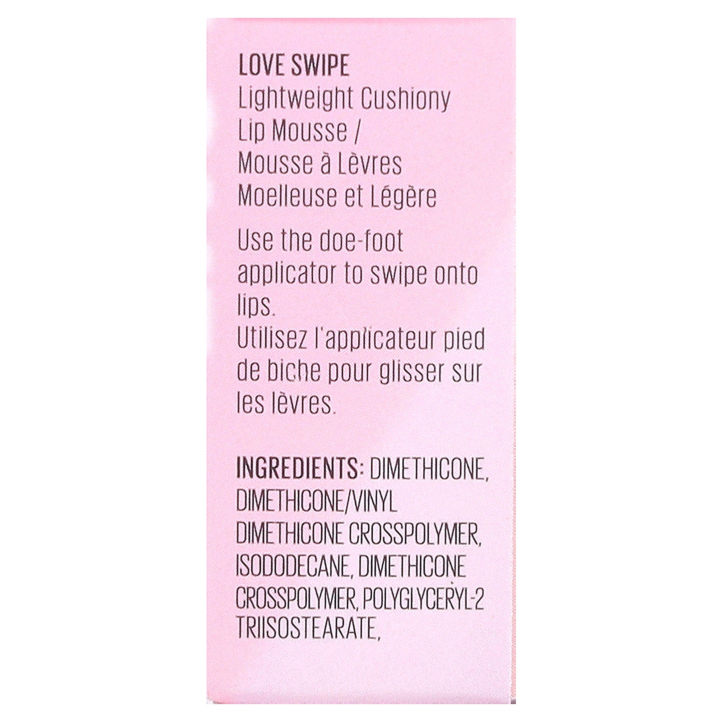 Kaja, Love Swipe, Lightweight Cushiony Lip Mousse, 04 Swipe Right, 0.22 oz (6.5 g)