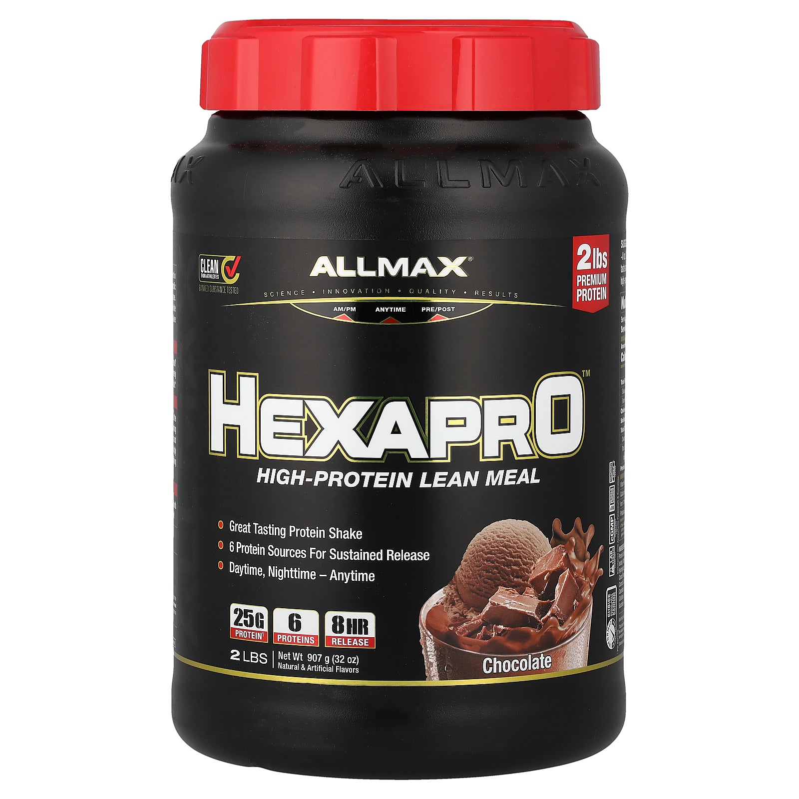 ALLMAX, Hexapro™, High-Protein Lean Meal, Chocolate, 2 lbs (907 g)