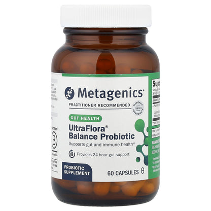 Metagenics, UltraFlora® Balance Probiotic, 55 mg (15 Billion CFU), 60 Capsules