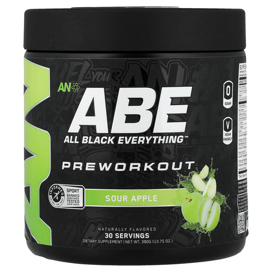 ABE, Pre-Workout, Sour Apple, 13.75 oz (390 g)