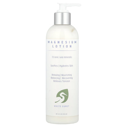 White Egret, Magnesium Lotion, 12 fl oz (355 ml)