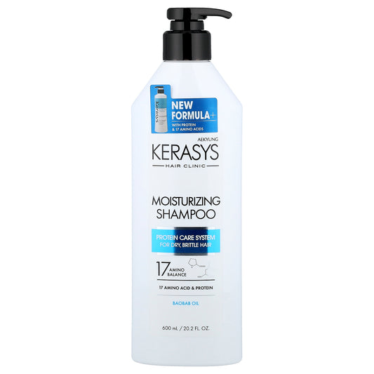 Kerasys, Moisturizing Shampoo, For Dry, Brittle Hair, 20.2 fl oz (600 ml)