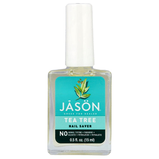 Jason Natural, Tea Tree Nail Saver, 0.5 fl oz (15 ml)