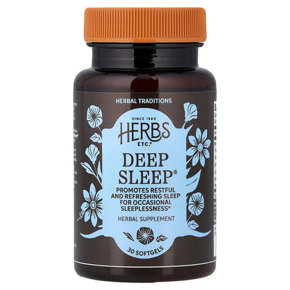 Herbs Etc., Deep Sleep®, 30 Softgels