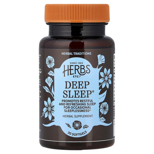 Herbs Etc., Deep Sleep®, 30 Softgels