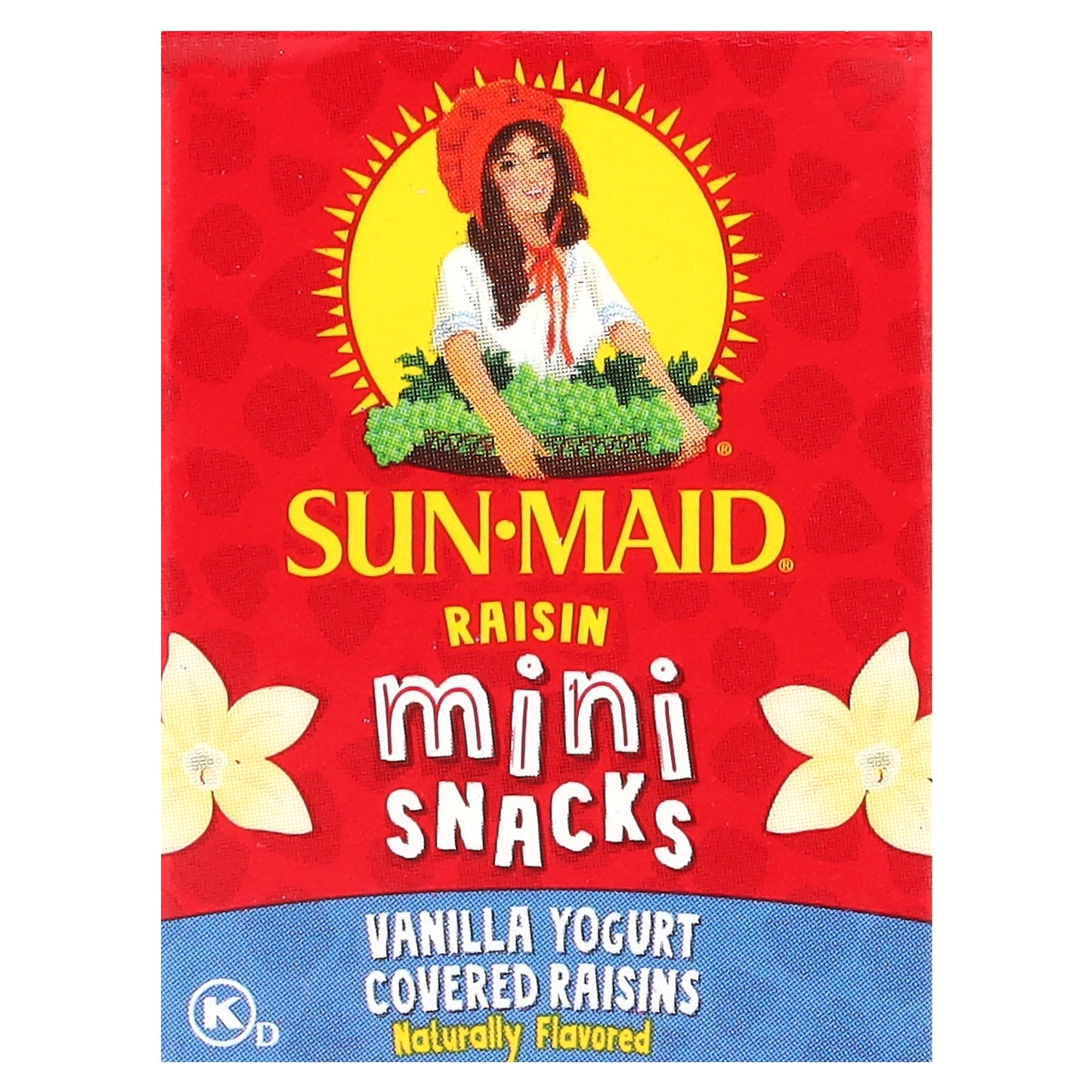 Sun-Maid, Yogurt Covered Raisins, Mini-Snacks, Vanilla, 10 Mini-Boxes, 5 oz (142 g)