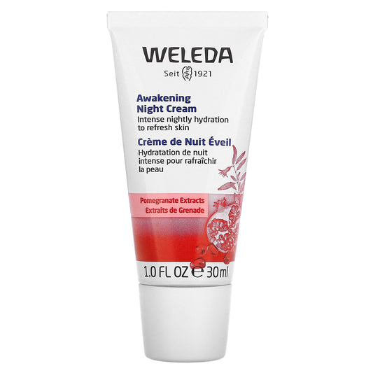 Weleda, Awakening Night Cream, Pomegranate Extracts, 1 fl oz (30 ml)