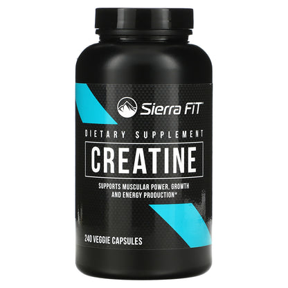 Sierra Fit, Creatine, 240 Veggie Capsules