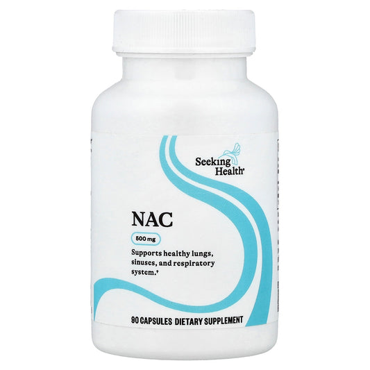 Seeking Health, NAC, 500 mg, 90 Capsules