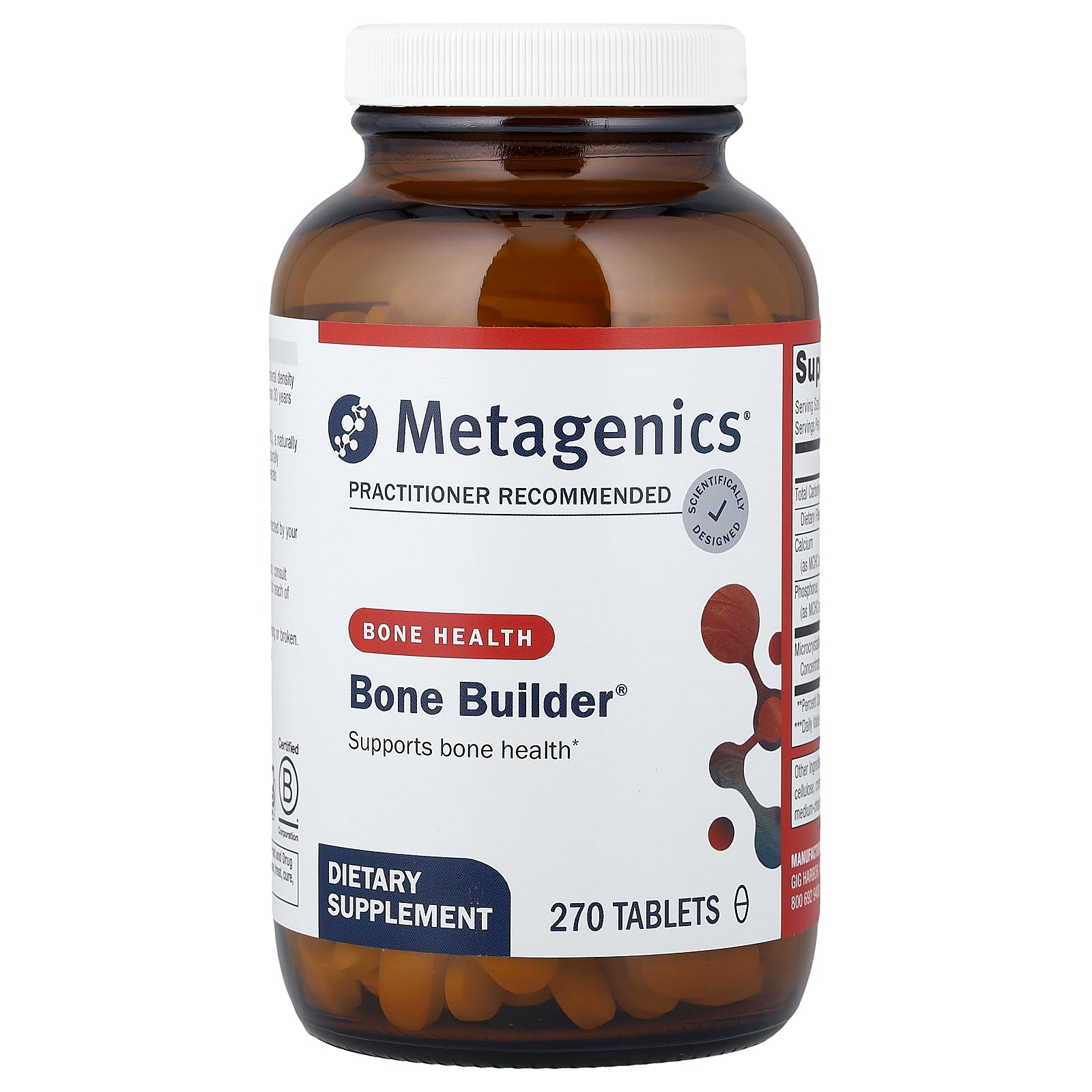 Metagenics, Bone Builder®, 270 Tablets