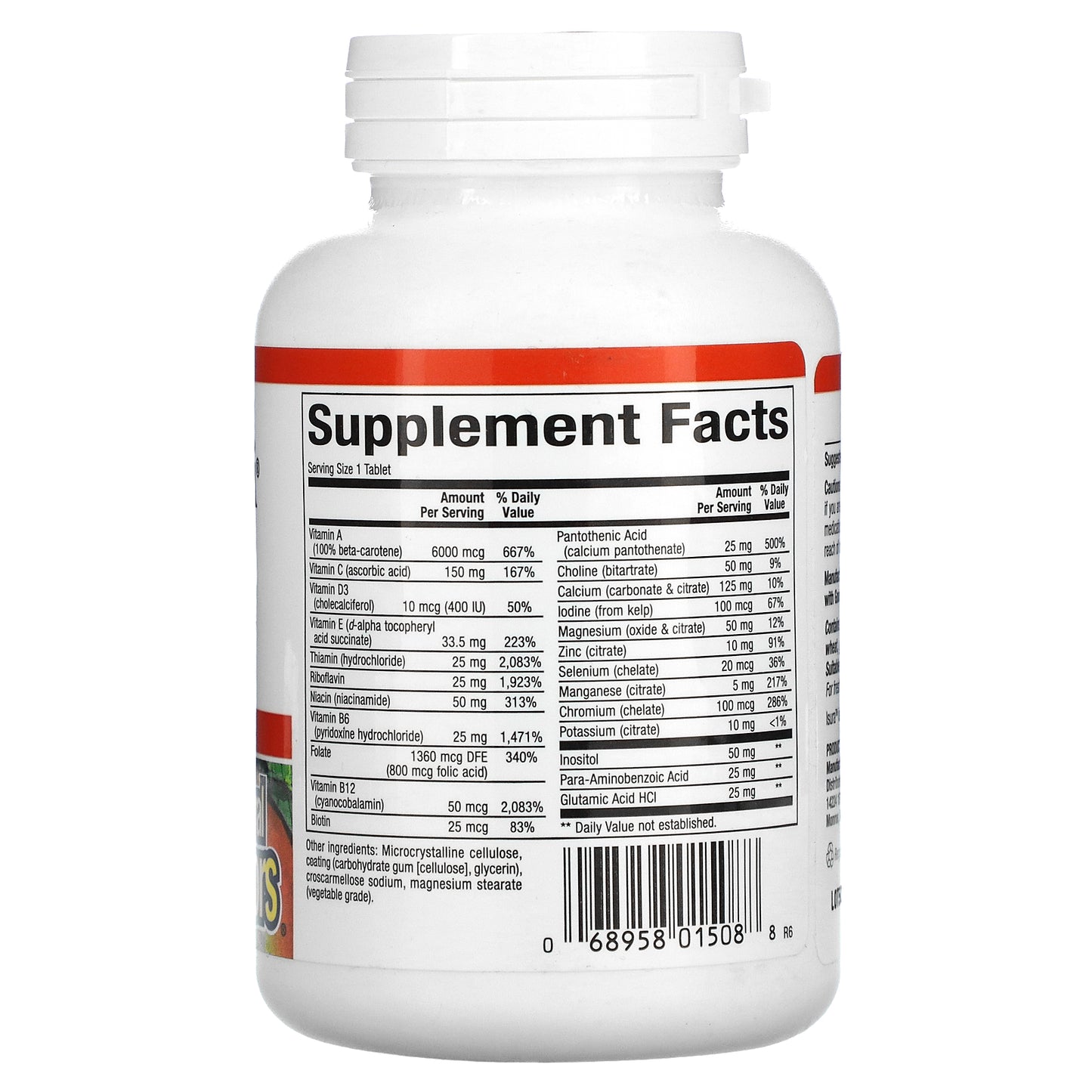 Natural Factors, Super Multi, Iron Free, 90 Tablets