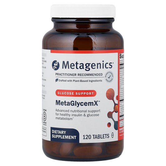 Metagenics, MetaGlycemX™, 120 Tablets