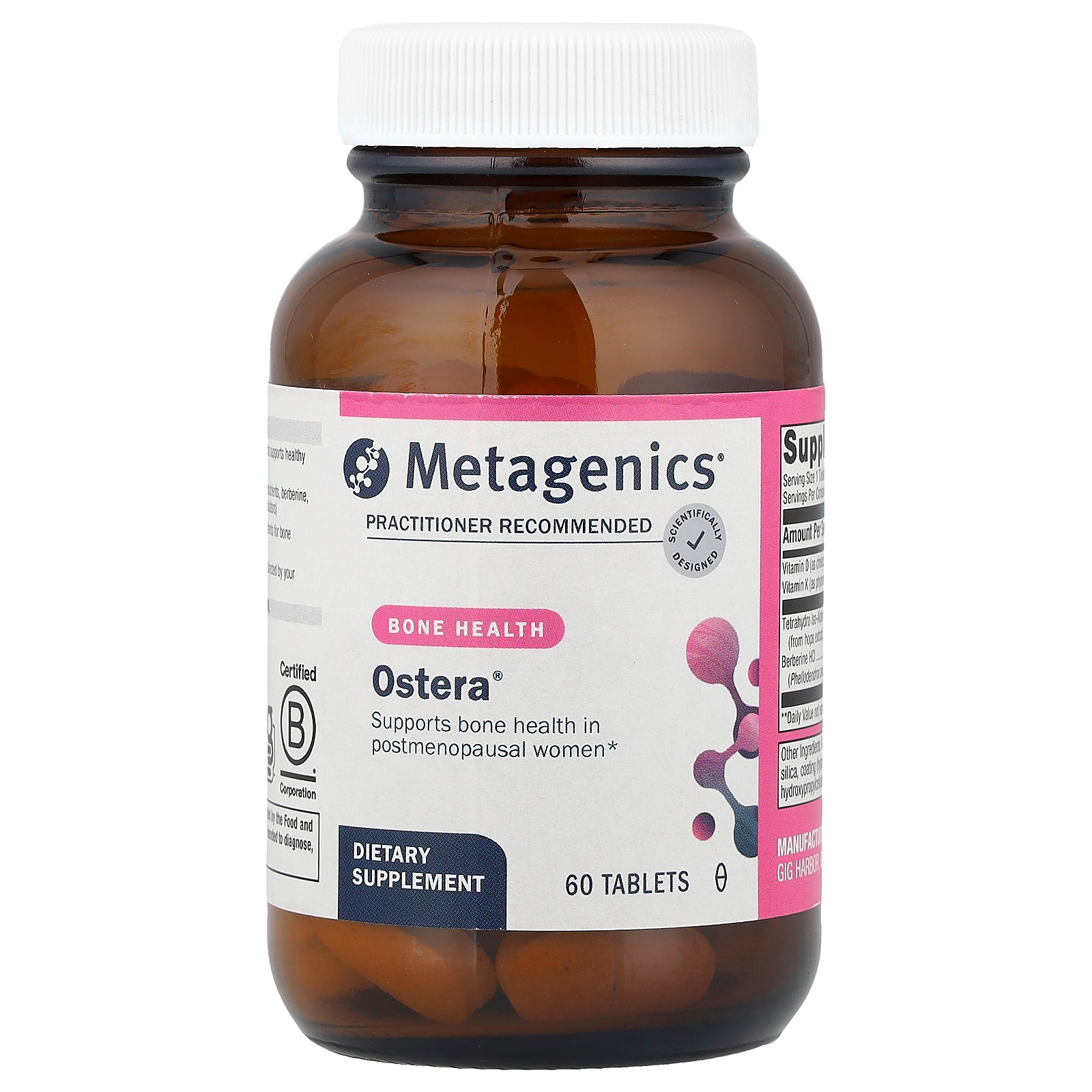 Metagenics, Ostera®, 60 Tablets