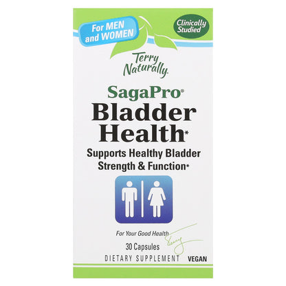 Terry Naturally, SagaPro, Bladder Health, For Men and Women, 30 Capsules (100 mg per Capsule)