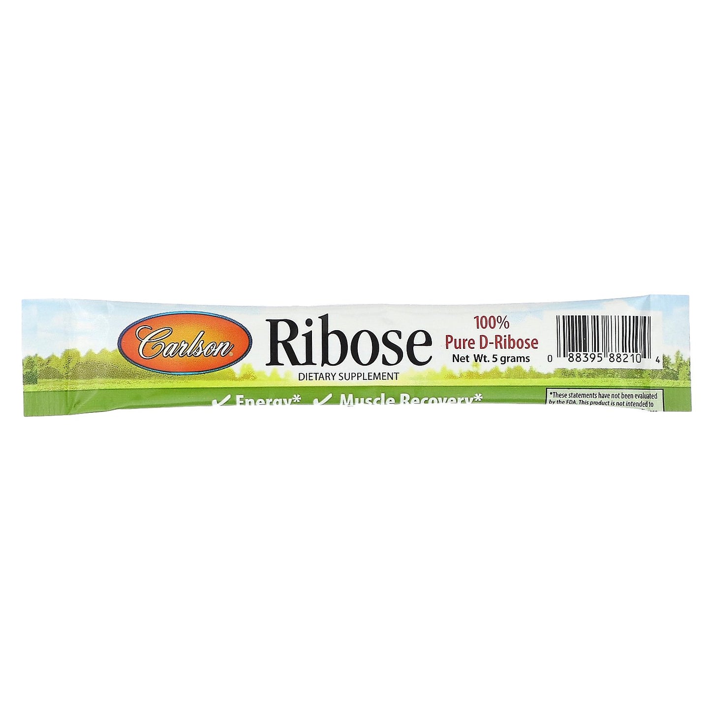 Carlson, Ribose, 30 Single Serving Packets, 5 g Each