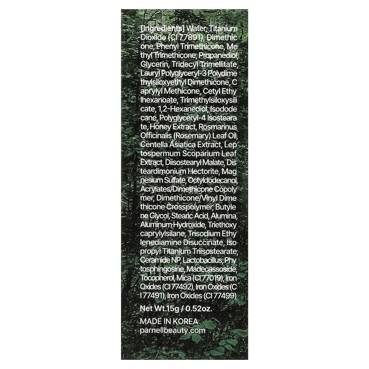 Parnell, Cicamanu Serum Cushion, 19C Porcelain, 0.52 oz (15 g)