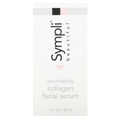 Sympli Beautiful, Serumdipity, Age Refining Collagen Facial Serum, 1 fl oz (30 ml)