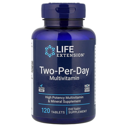 Life Extension, Two-Per-Day Multivitamin, V2, 120 Tablets