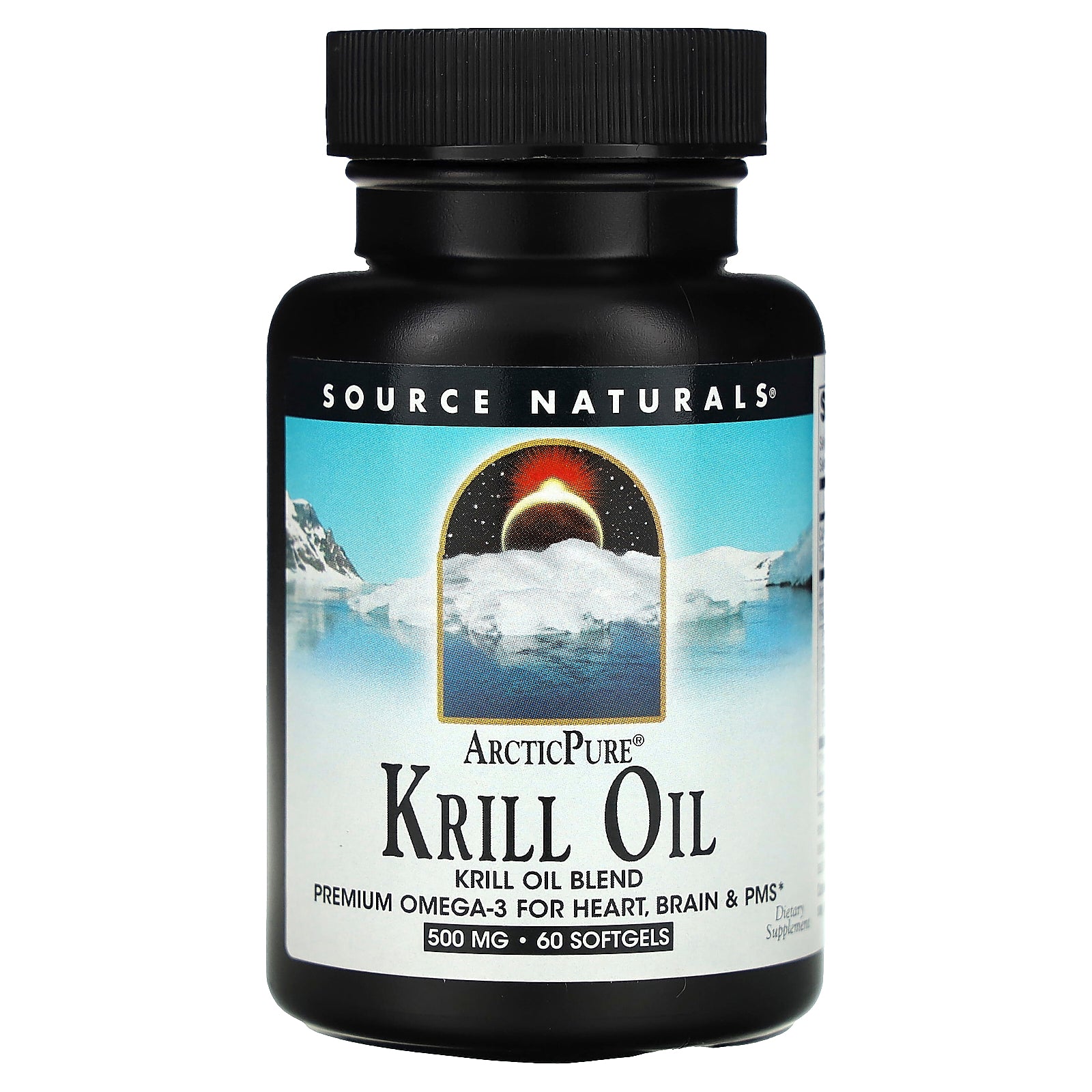 Source Naturals, ArcticPure, Krill Oil, 500 mg, 60 Softgels