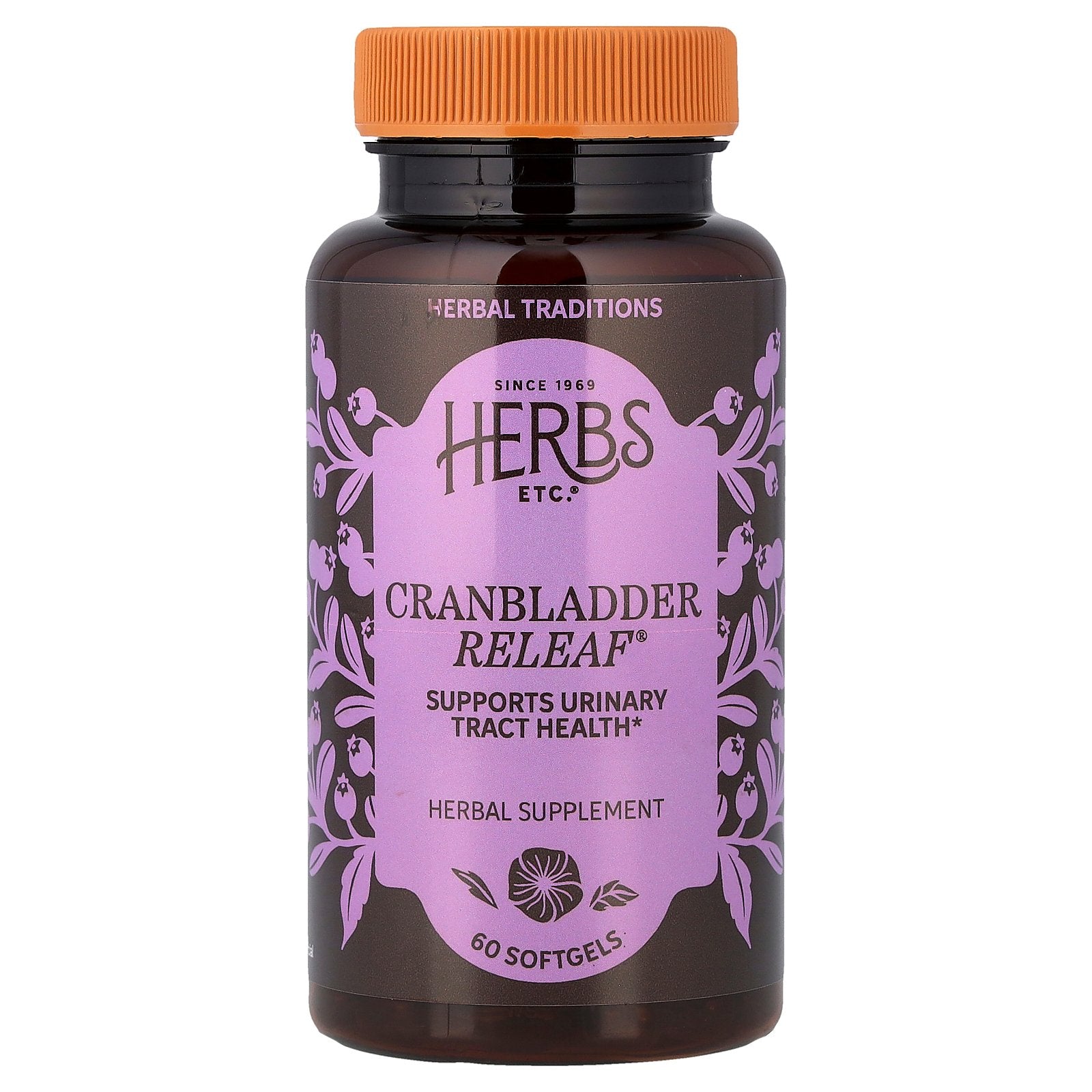 Herbs Etc., CranBladder ReLeaf®, 60 Softgels