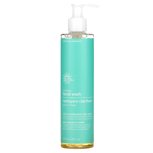 Earth Science, Clarifying Facial Wash, Oily & Combination Skin Types, 8 fl oz (237 ml)