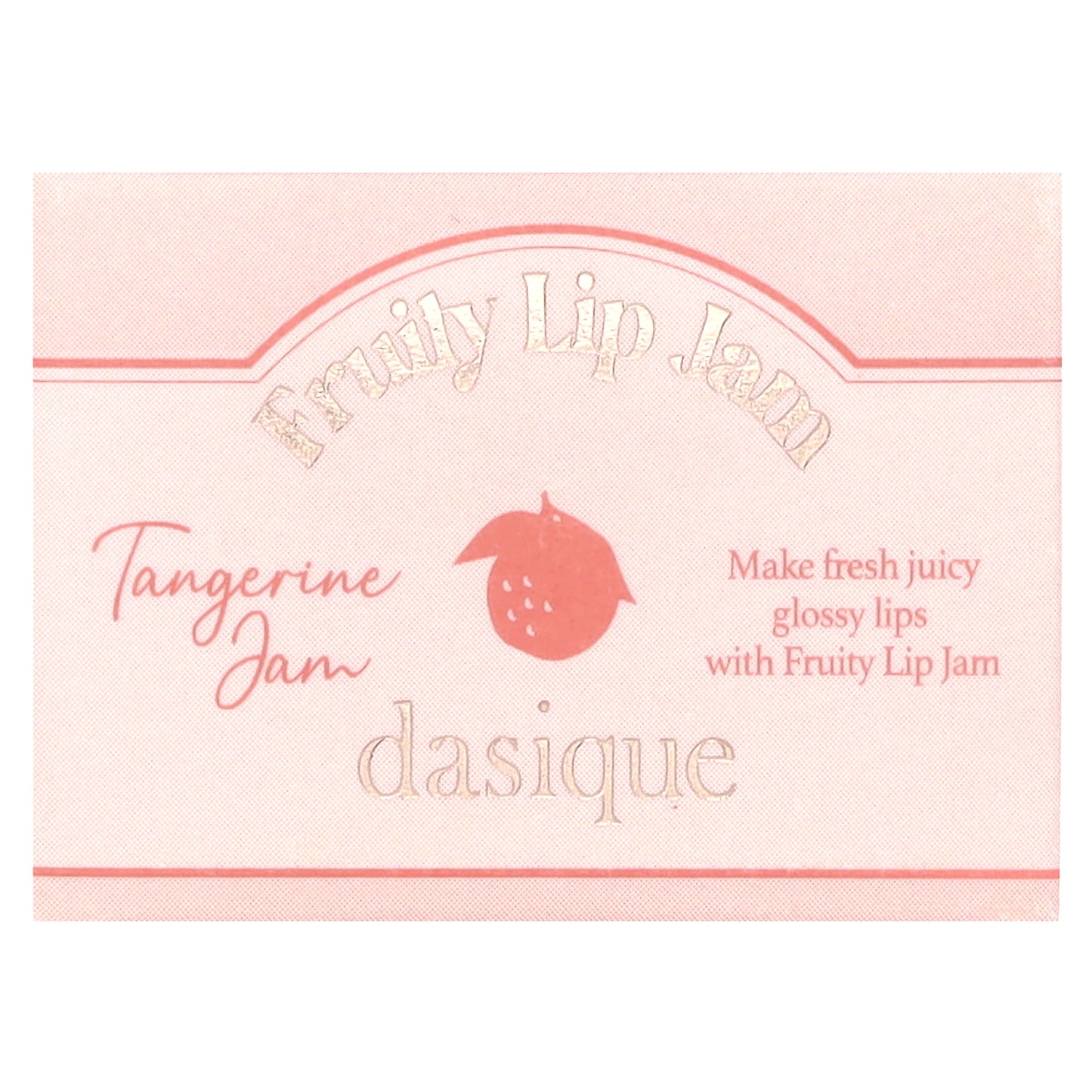 Dasique, Fruity Lip Jam, 03 Tangerine Jam, 0.14 oz (4 g)