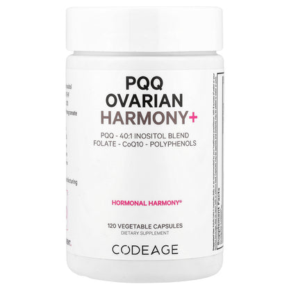 Codeage, PQQ Ovarian Harmony+ , 120 Vegetable Capsules