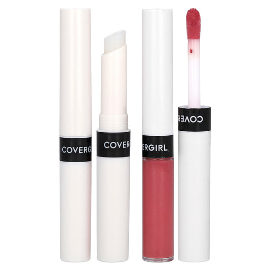 Covergirl, Outlast All-Day, Lip Color, 538 Wine To Five, 2 Piece Set