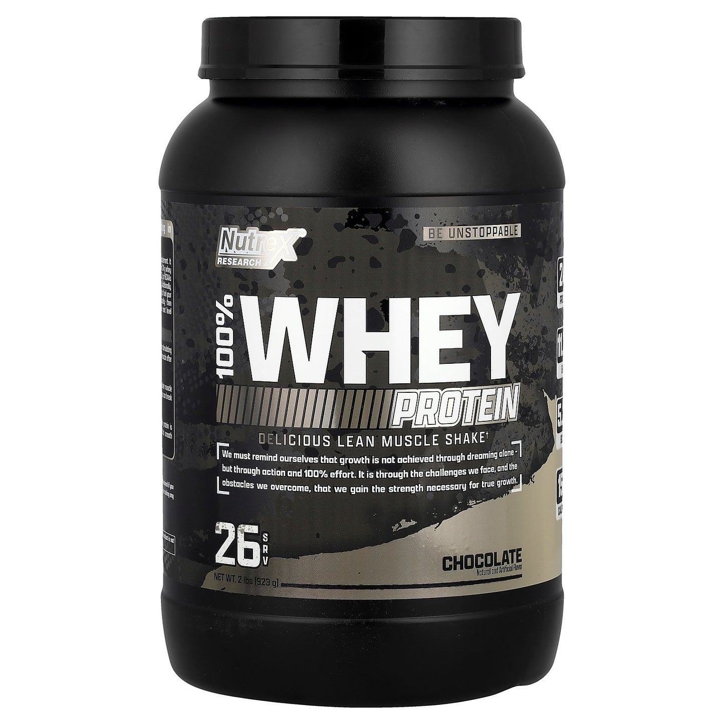 Nutrex Research, 100% Whey Protein, Chocolate, 2 lbs (923 g )