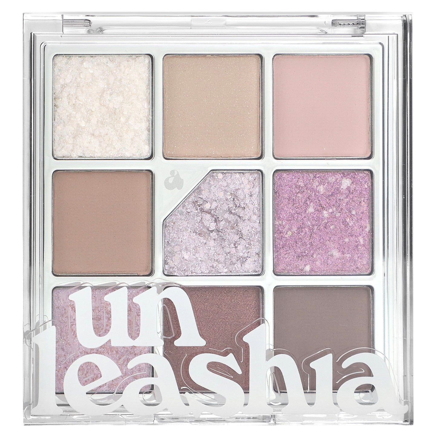 Unleashia, Glitterpedia Eyeshadow Palette, No.4 All of Lavender Fog, 0.233 oz