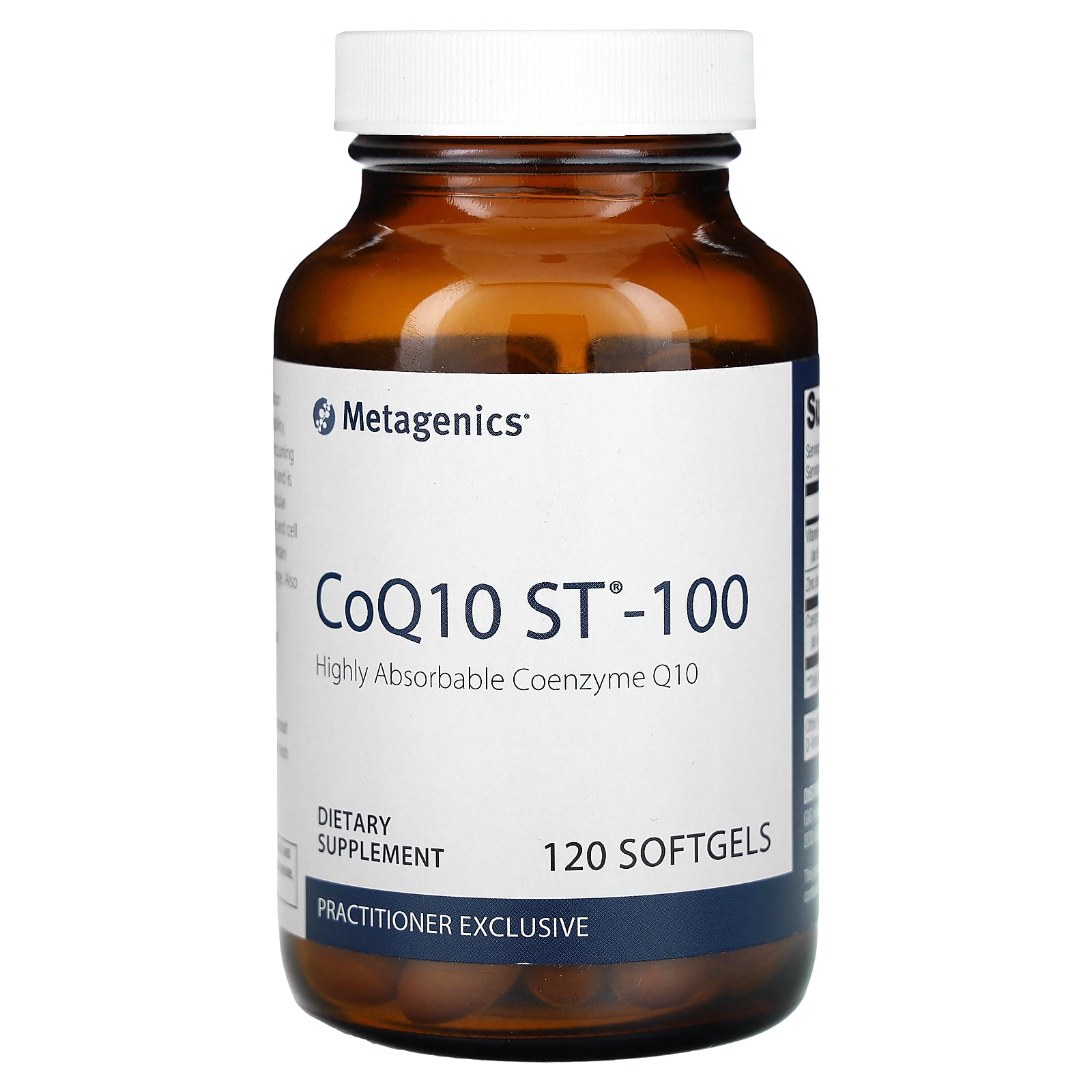 Metagenics, CoQ10 ST-100, 120 Softgels