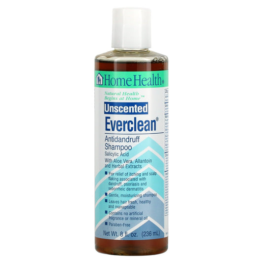 Home Health, Everclean, Antidandruff Shampoo, Unscented, 8 fl oz (236 ml)