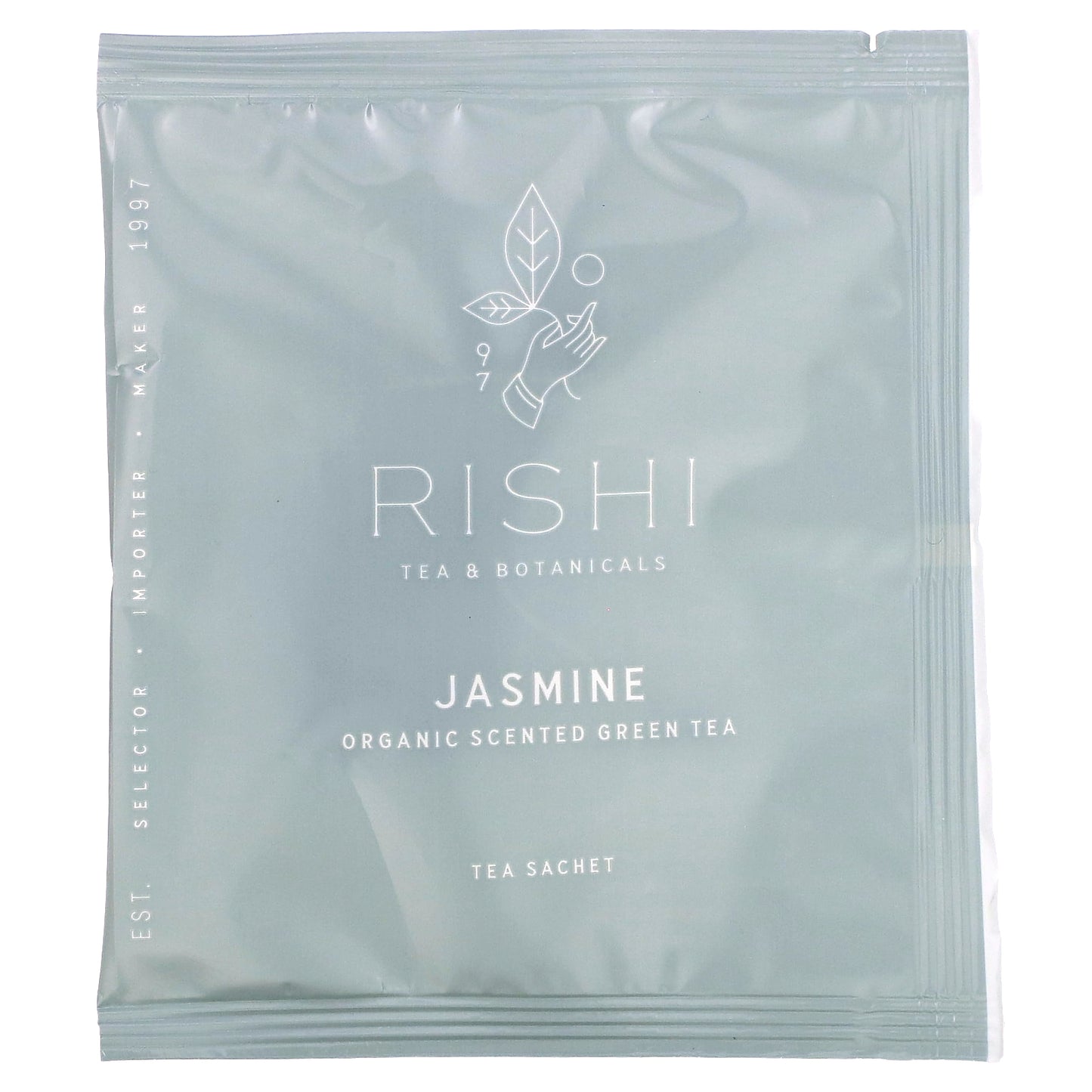 Rishi Tea, Organic Scented Green Tea, Jasmine, 15 Sachets, 1.37 oz (39 g)