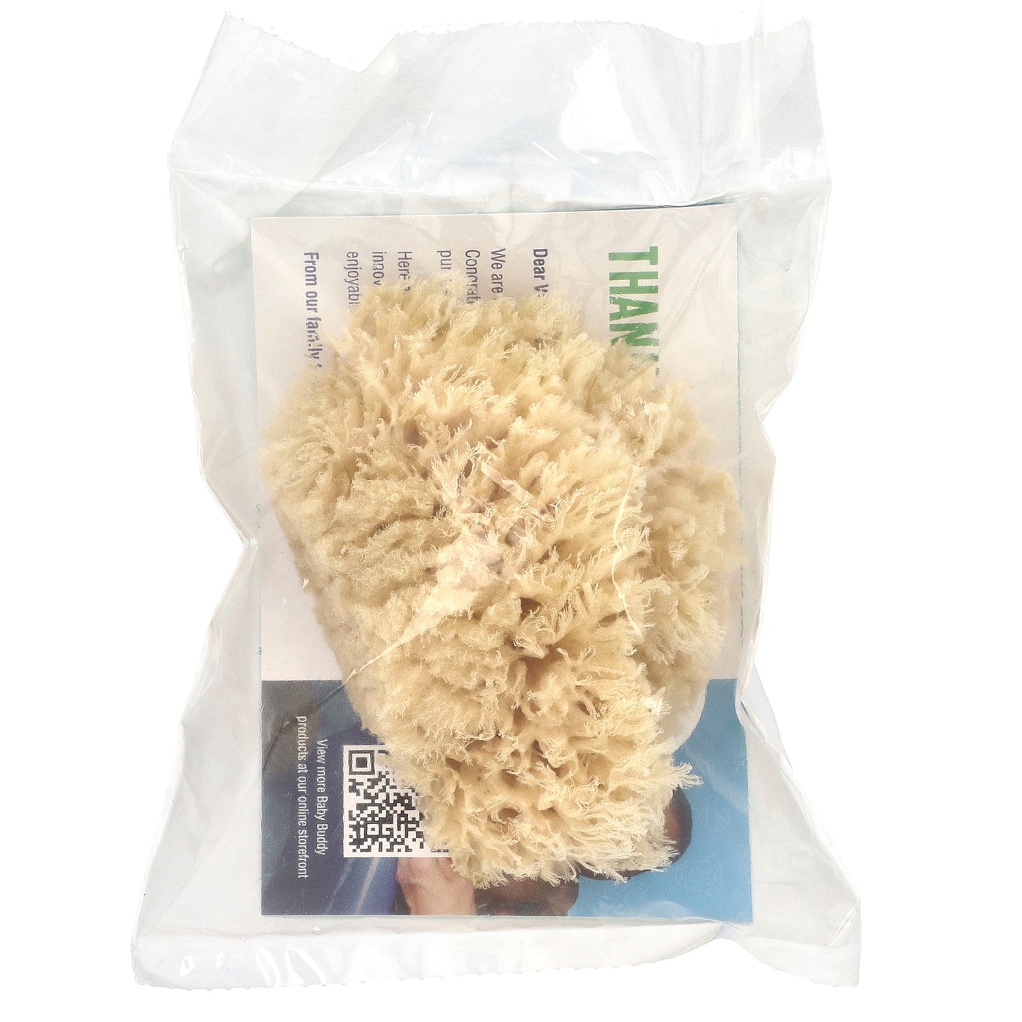 Baby Buddy, Premium Quality Wool Sea Sponge, 1 Sponge
