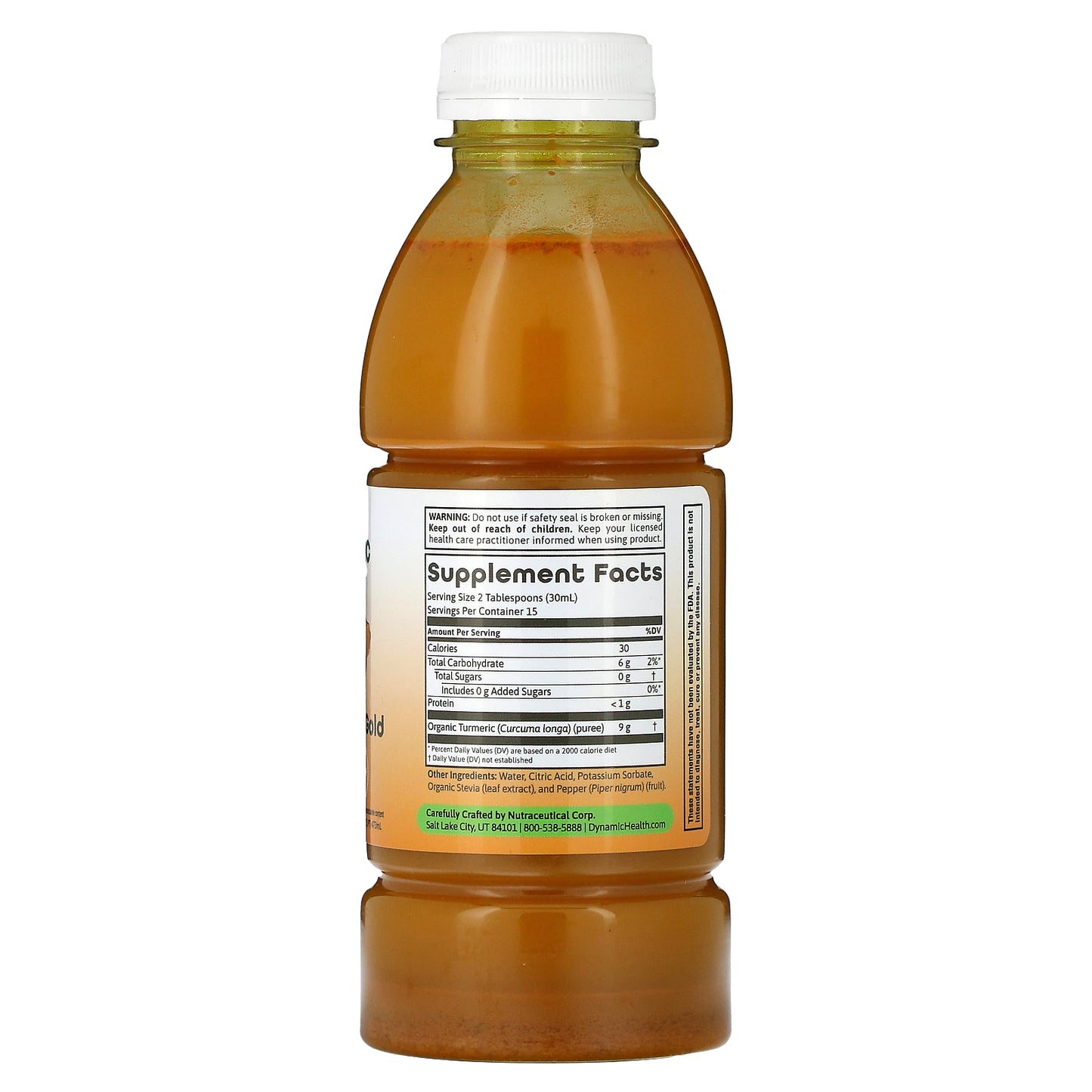 Dynamic Health, Turmeric Gold, 16 fl oz (473 ml)