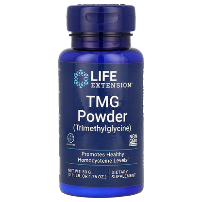 Life Extension, TMG Powder (Trimethylglycine), 1.76 oz (50 g)