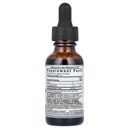 Nature's Answer, Cornsilk Extract, Alcohol-Free, 2,000 mg, 1 fl oz (30 ml)