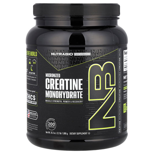 NutraBio, Performance, Micronized Creatine Monohydrate, 35.3 oz (1,000 g)