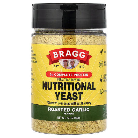 Bragg, Nutritional Yeast, Roasted Garlic, 3 oz (85 g)
