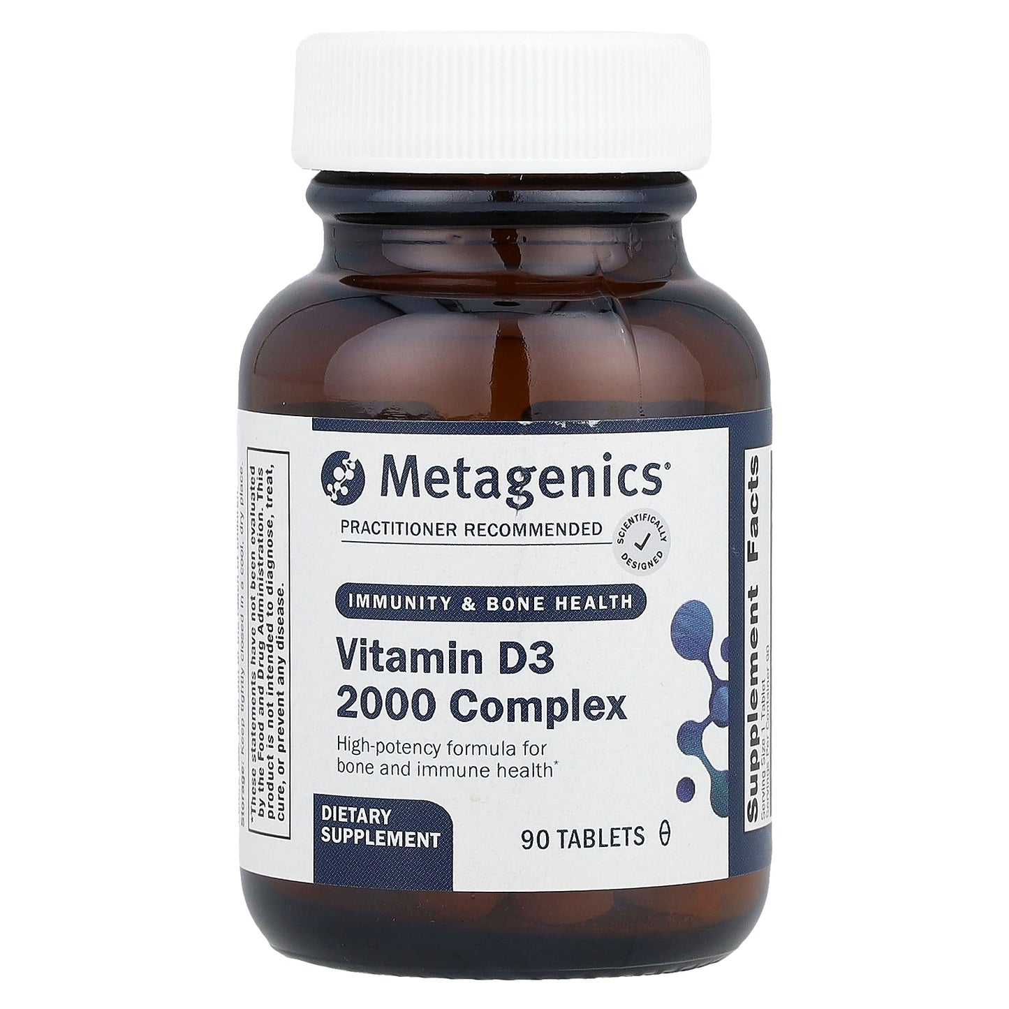 Metagenics, Vitamin D3 2000 Complex, 90 Tablets