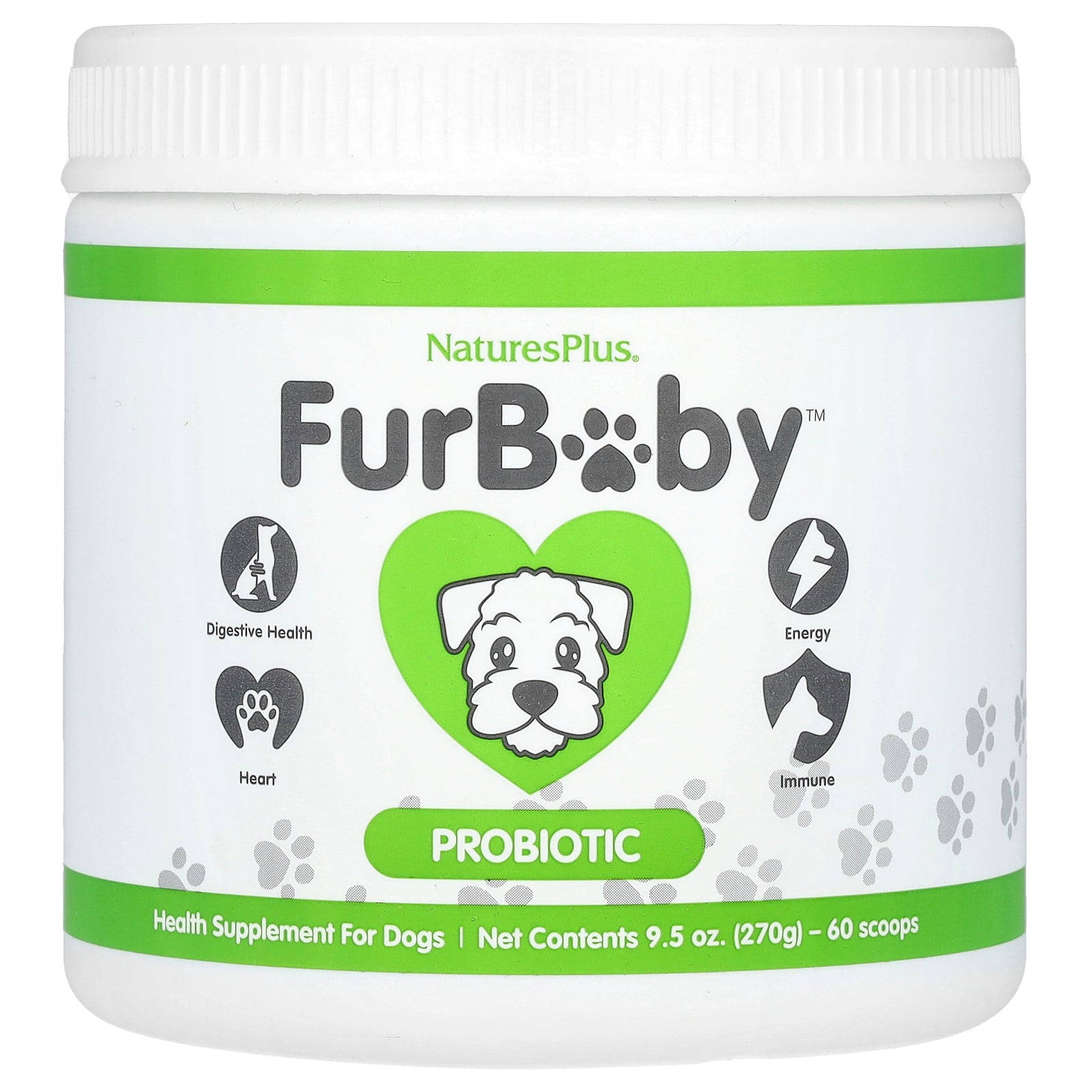 NaturesPlus, FurBaby, Probiotic for Dogs, 9.5 oz (270 g)